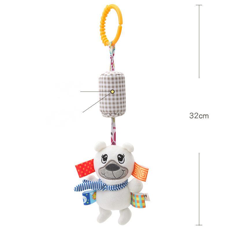 Baby Wind Chime Animal Cart Pendant Plush Toy