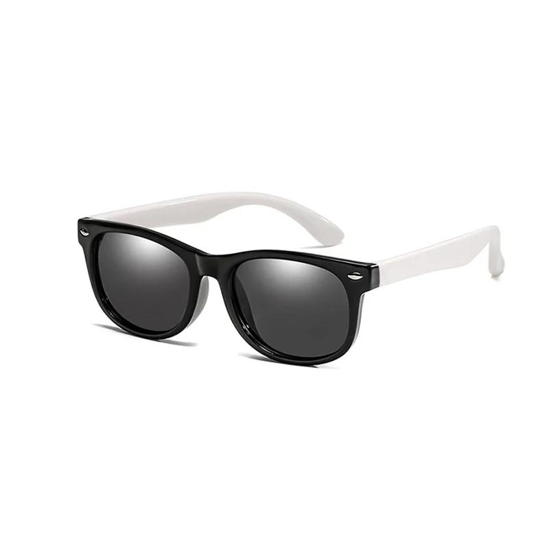 Polarized Kids Sunglasses TR90 Silicone Gel Frame