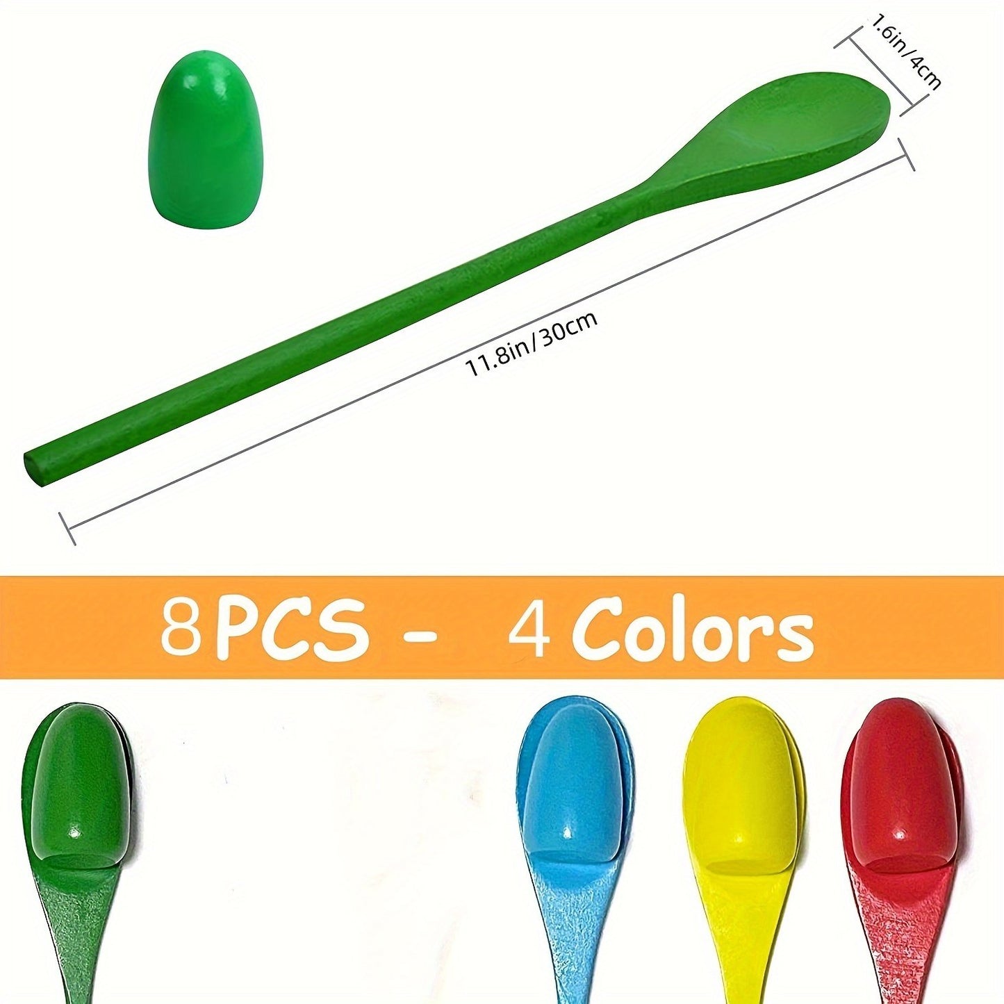 Egg Spoon Race Game Sets Wooden Egg Balance Game Relay