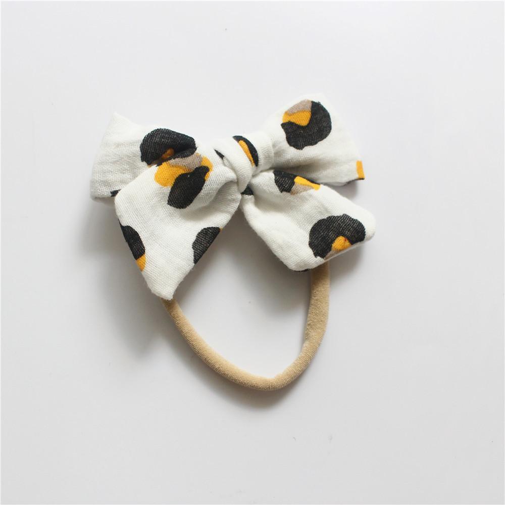 Baby Cotton Gauze Bow Hair Band Children's Hair Accessories