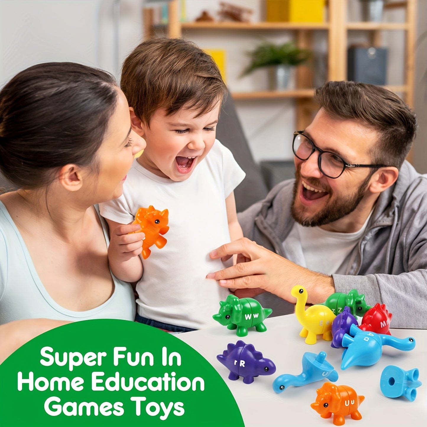 Matching Letters Fine Motor Toy Double-Sided