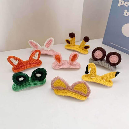 Girl's Sweet Wool Stereo Hairpin