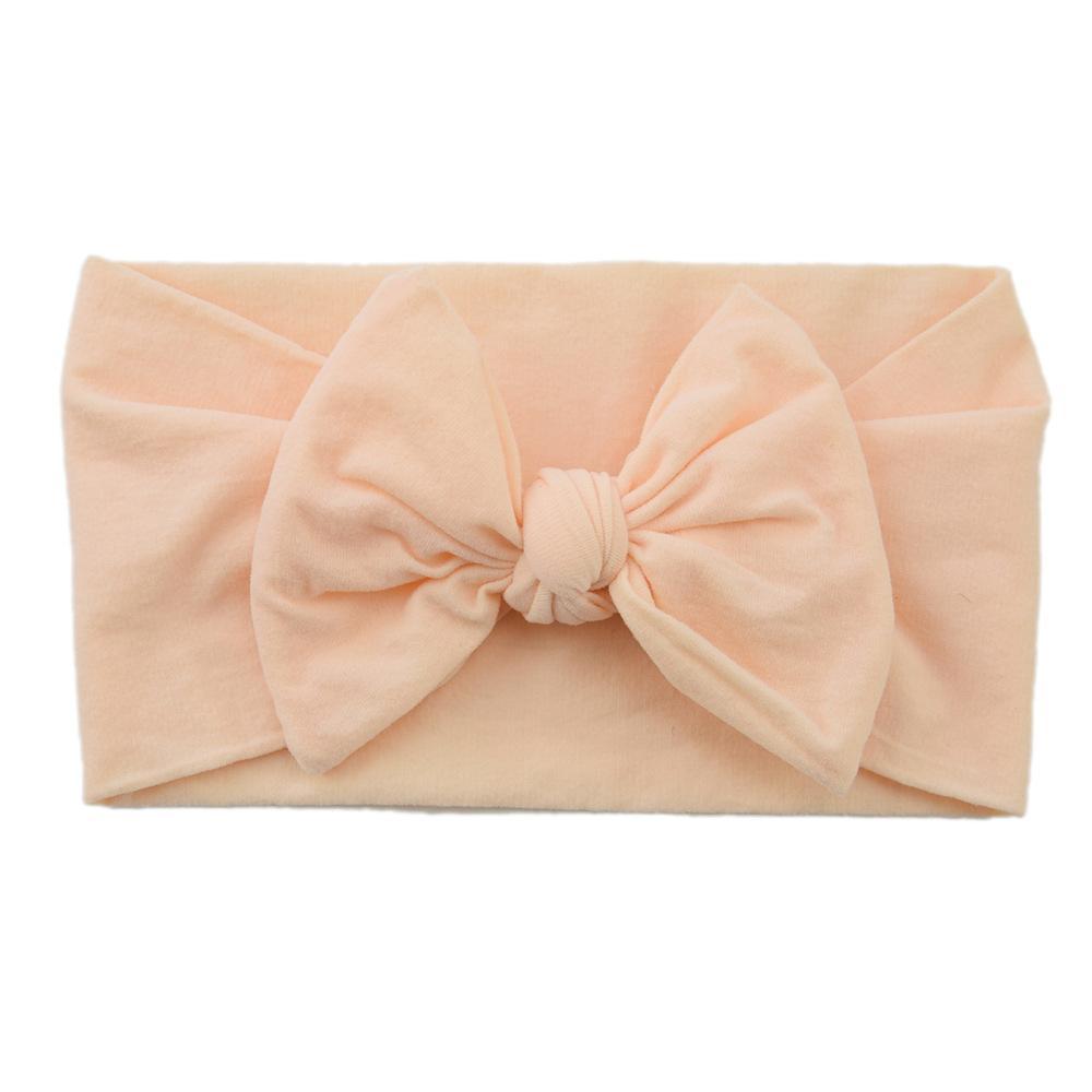 Children's Hair Accessories Nylon Bow Hair Band