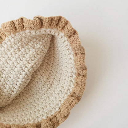 Children's Lace Knit Fisherman's Hat