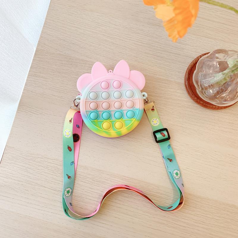 Bag Fingertip Crossbody Bag Bubble Decompression Toy