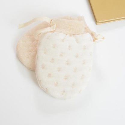 Baby's Thickened Anti-scratch Gloves with Rope