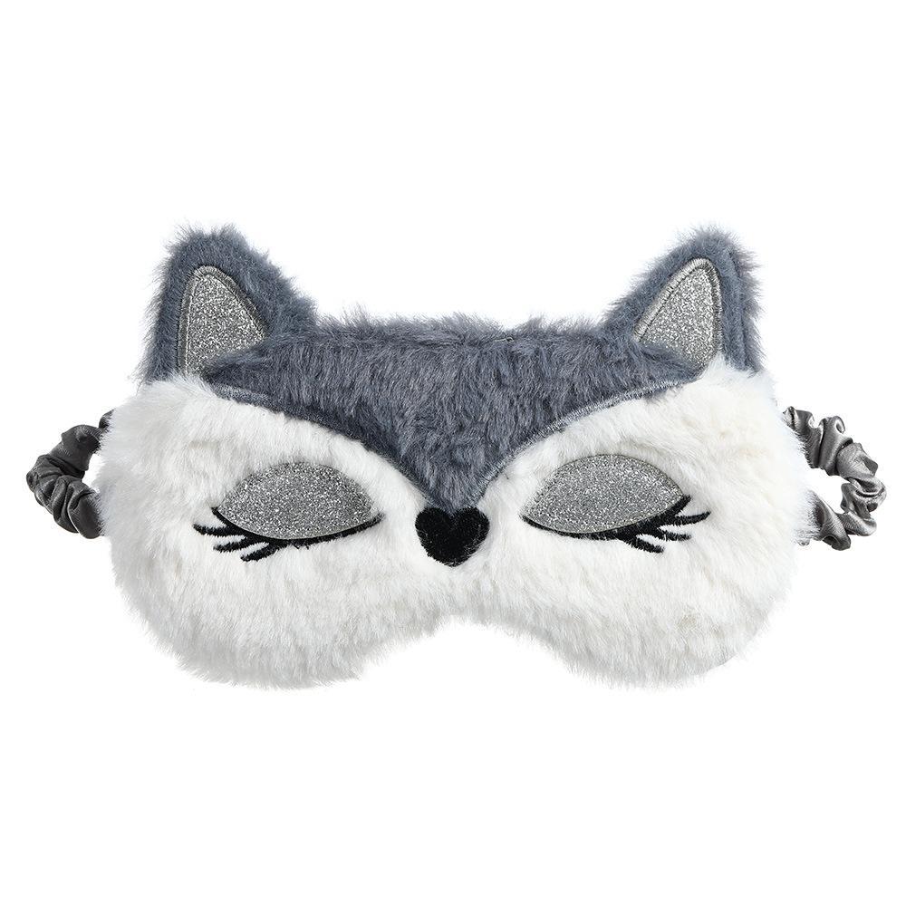 Children's Plush Eyeshade Cartoon Fox Pattern