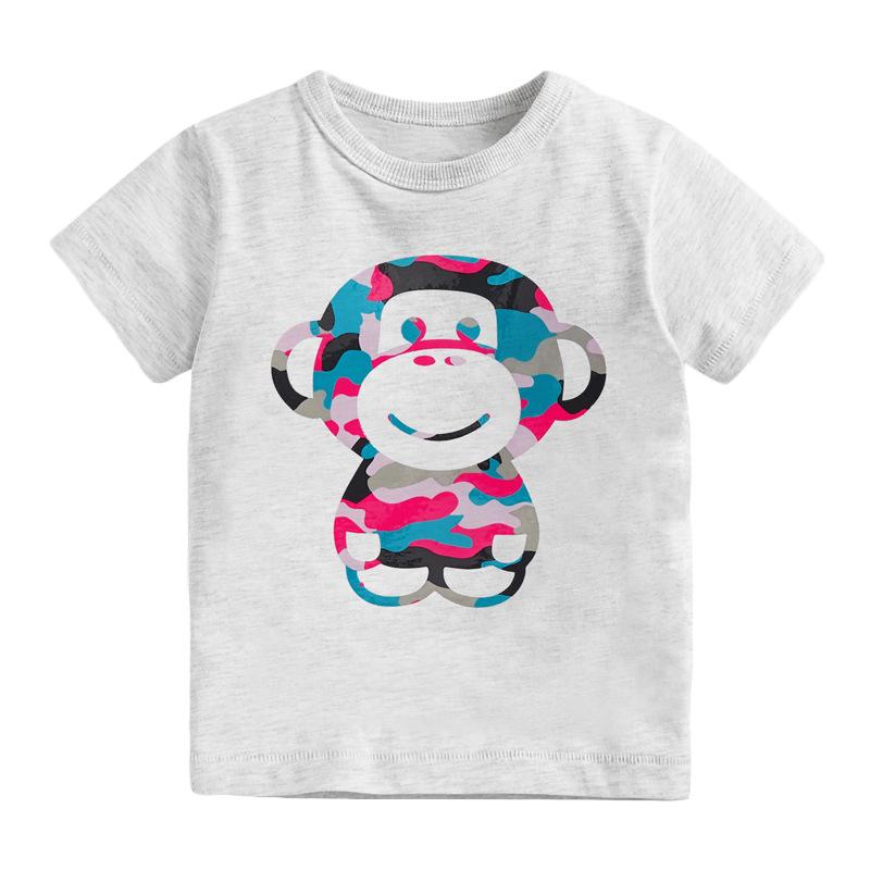 Boys' T-shirt Knitted Cotton Short Sleeve