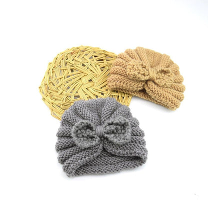 Children's Bow Wool Hat