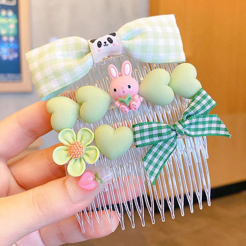 Children's Hairpin Comb Girl's Headdress 3pcs/set