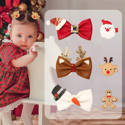 Children's Christmas Hairpin Handmade Hair Accessories