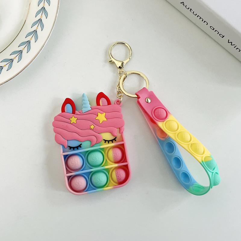 Mini Bag Pendant Keychain Decompression Toy