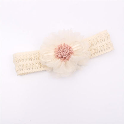 Baby's Crown Flower Headdress Headband