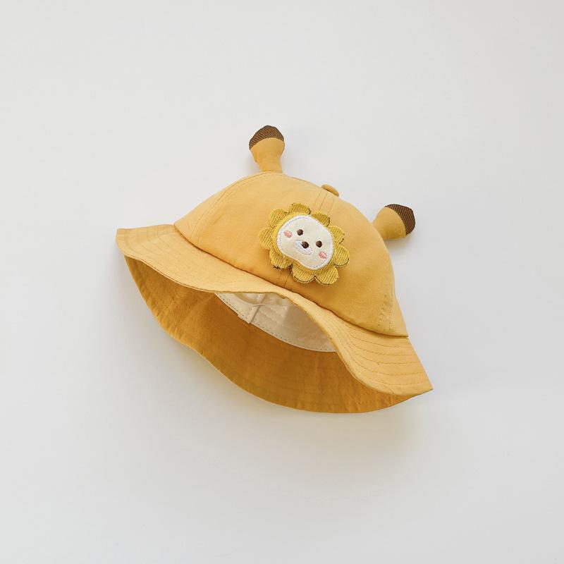Baby Cartoon Sunscreen Fisherman Hat