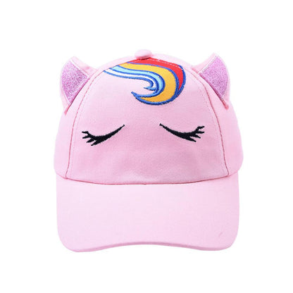 Children's Hat Fashion Cartoon Unicorn Baseball Cap