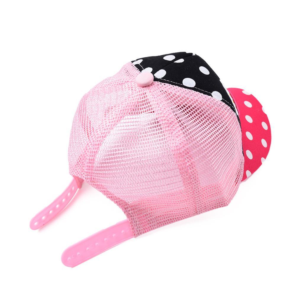Children's Embroidered Letter Baseball Cap Sunshade Net Hat