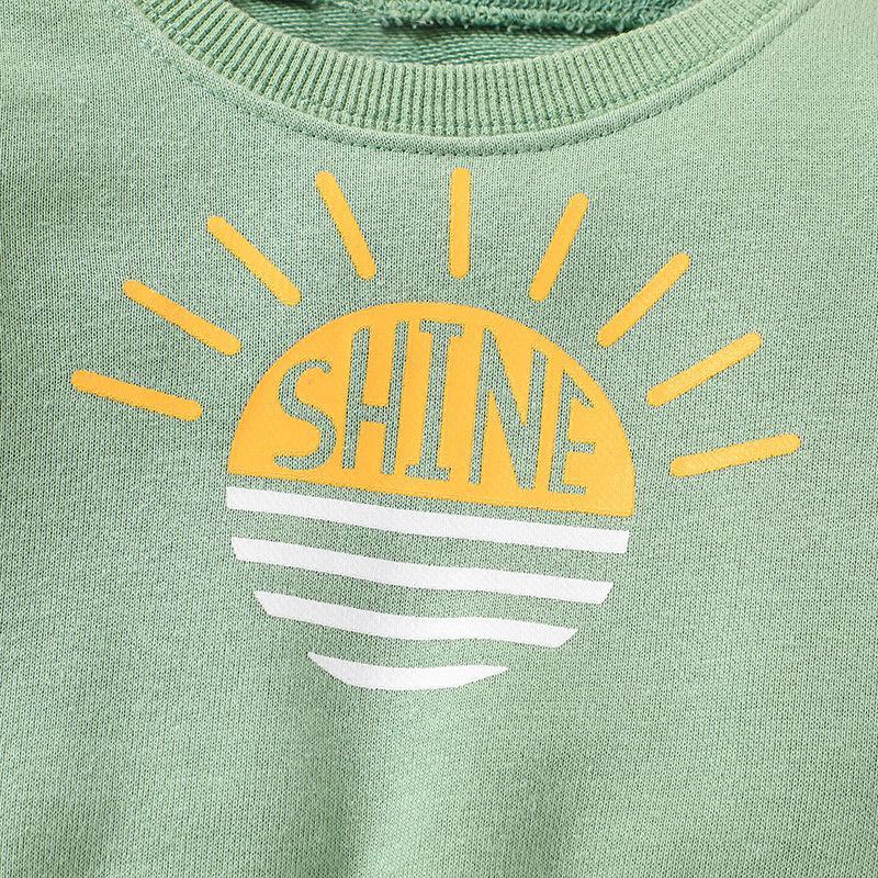 Children's Long Sleeve Crewneck Turtleneck Long Sleeve Tee
