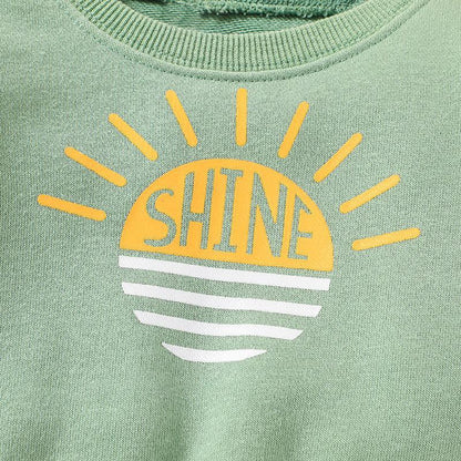 Children's Long Sleeve Crewneck Turtleneck Long Sleeve Tee