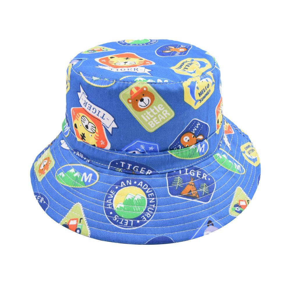 New Children's Cartoon Fisherman Hat Outdoor Sunshade