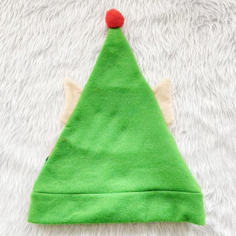 Christmas Elf Hat Children's Flannel Hat Christmas Decorations