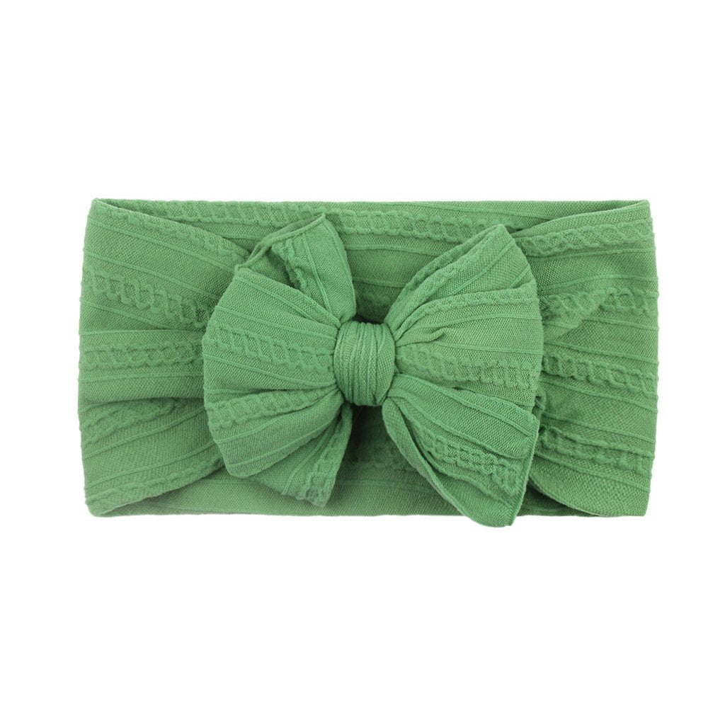 Children's  Bow Jacquard Hair Accessories Baby Headband