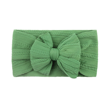 Children's  Bow Jacquard Hair Accessories Baby Headband