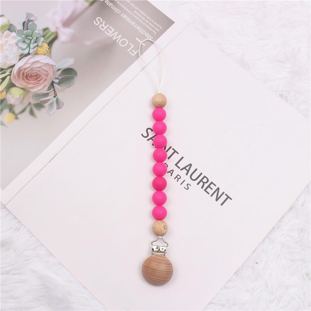 Soothing Nipple Chain Silicone Nipple Pendant Anti-falling Chain