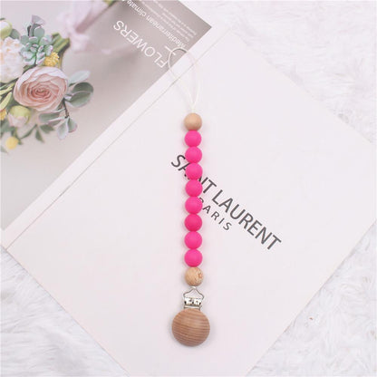 Soothing Nipple Chain Silicone Nipple Pendant Anti-falling Chain
