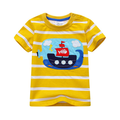 Boys' T-shirt children's short sleeve