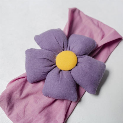 Children's Hair Band Glasses Flower Sunglasses Headband Set