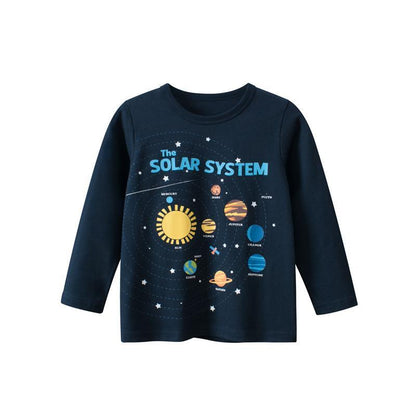 Children's Backing Shirt Long Sleeve Tee