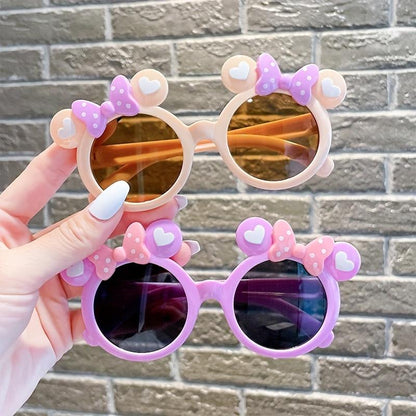 Creative Trendy Cute Cartoon Shaped Frame Fashion Glasses