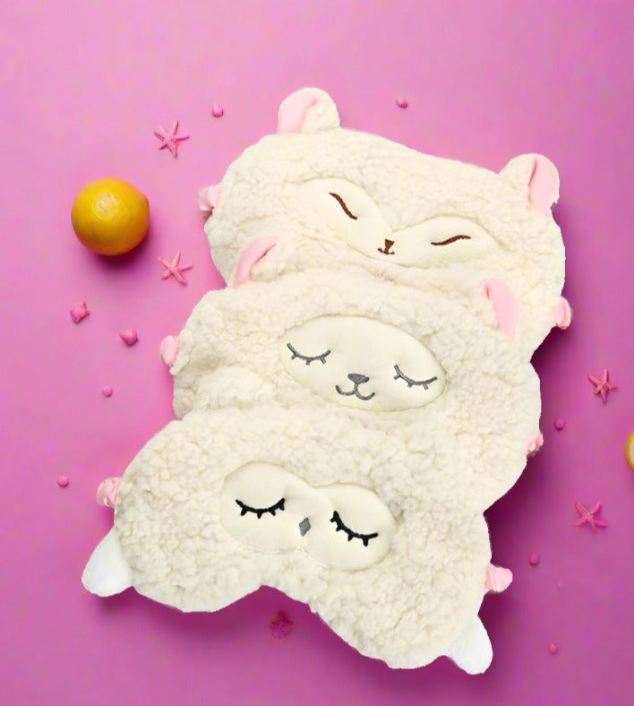 Lamb Hair Cartoon Eyeshade