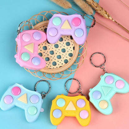 Handle Memory Video Game Keychain Toy