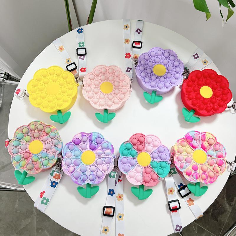 Colorful Decompression Toy Coin Purse