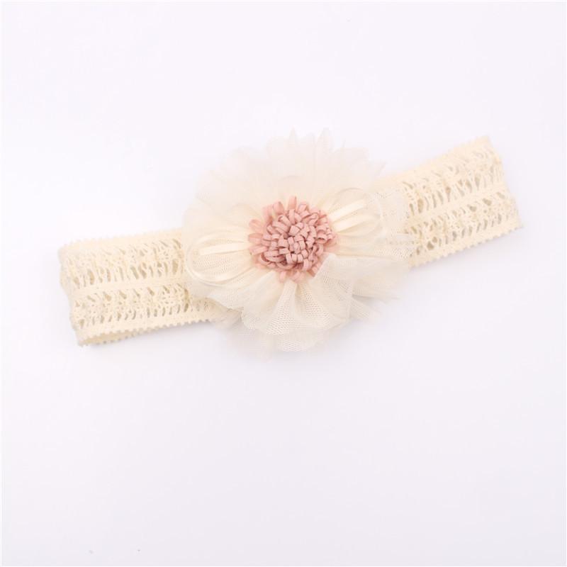 Baby's Big Flower Headband Cotton Hair Accessories
