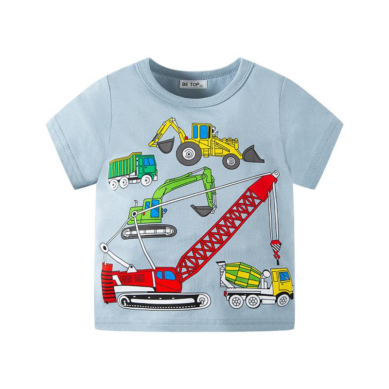 Children's Short Sleeved T-Shirt Cotton Top