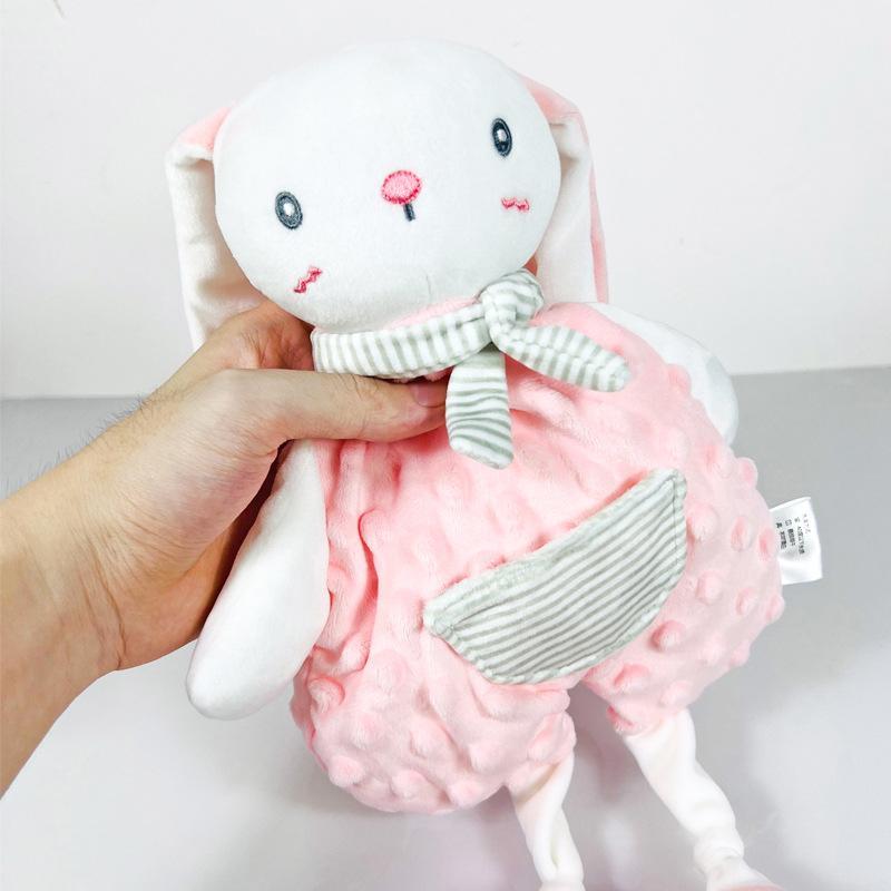 Baby animal card bed hanging towel toy