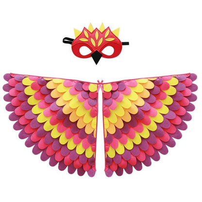 Felt Wings Evil Children Dress Up Wings for Halloween