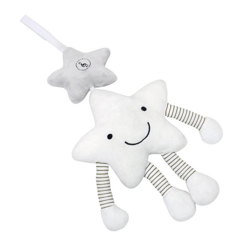 Baby Bed Hanging Music Bell Pendant Plush Toy