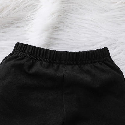 Children's Long Sleeve Crawling Pants Two-Piece Set