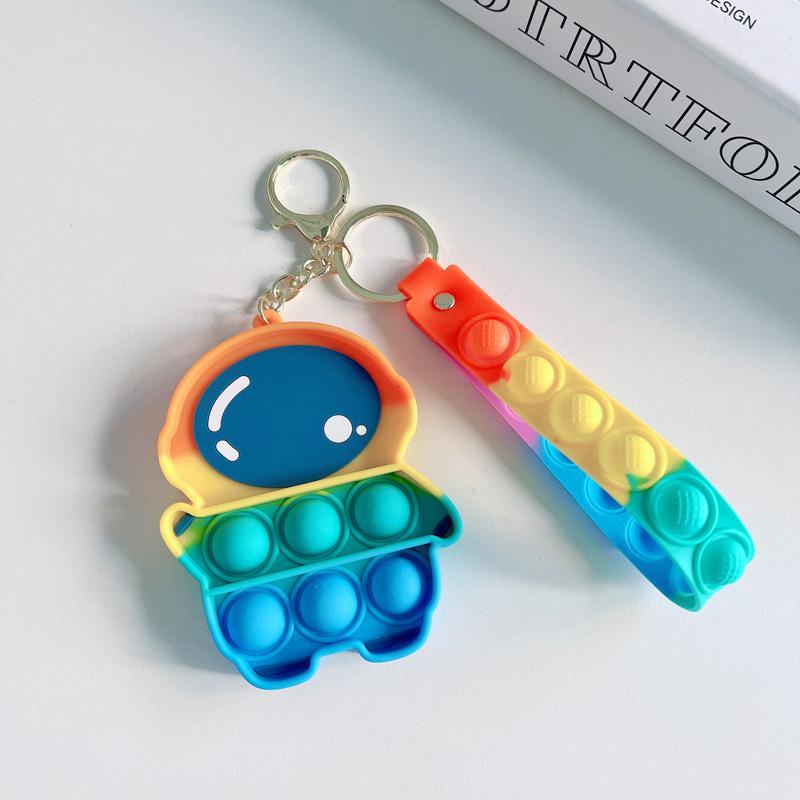 Mini Bag Pendant Keychain Decompression Toy