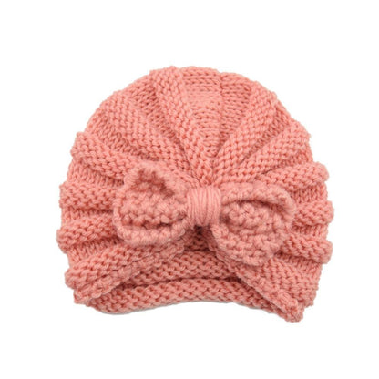 Children's Bow Wool Hat