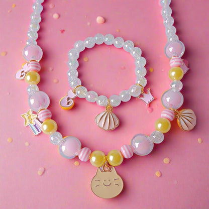 Girl's Flamingo Pendant Necklace