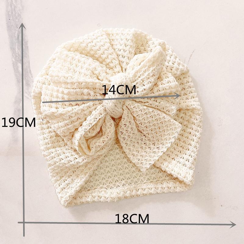 Children's Knitted Oversized Bow Baby Hat