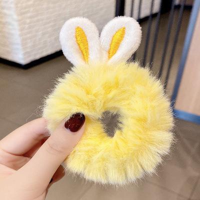 Plush Rabbit Ear Hair Rope Children's Hair Tie