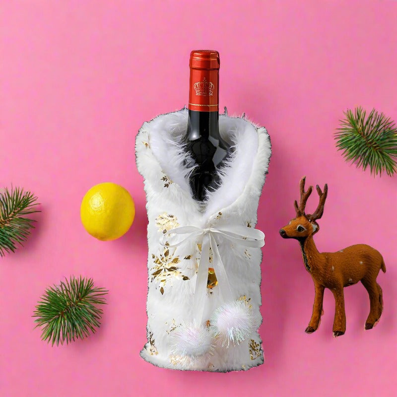 Christmas Decorative Wine Bottle Cover Bag