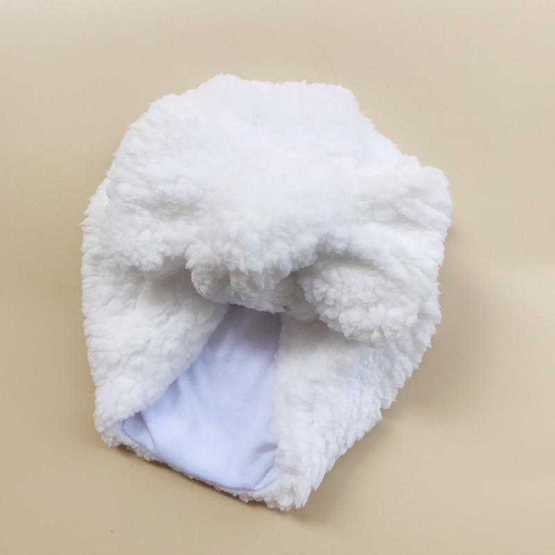 Children's Big Bow Winter Warm Baby Hat