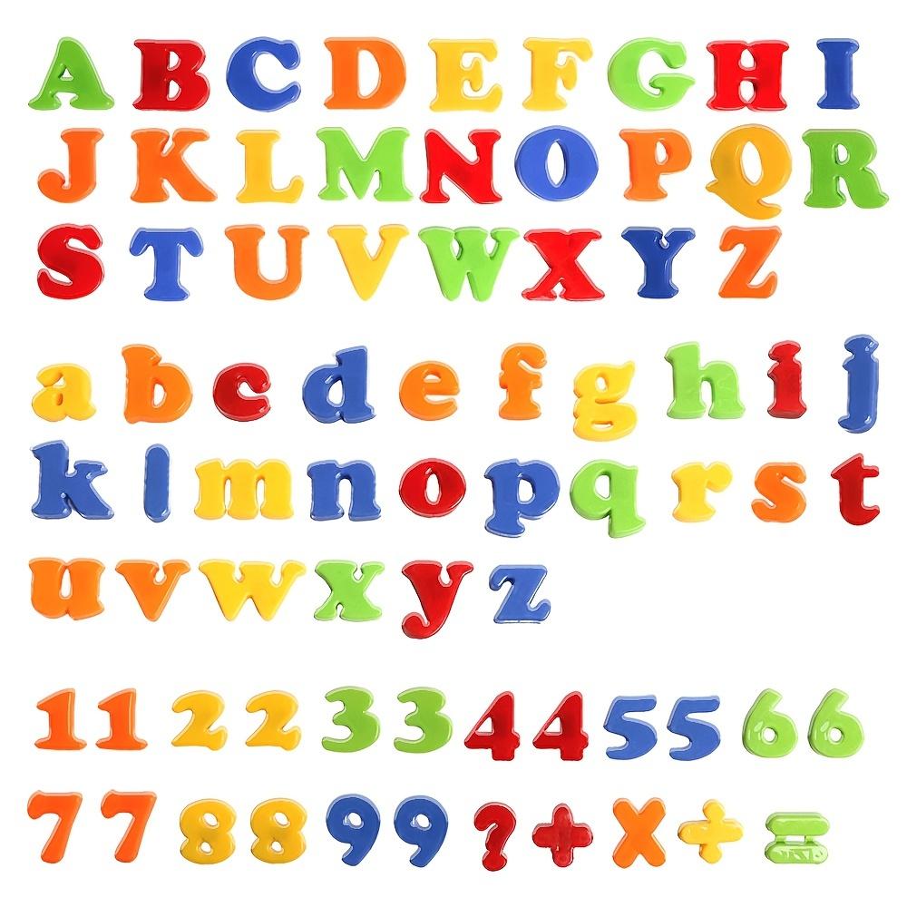 Magnetic Letters Numbers Alphabet ABC Colorful 123 Refrigerator