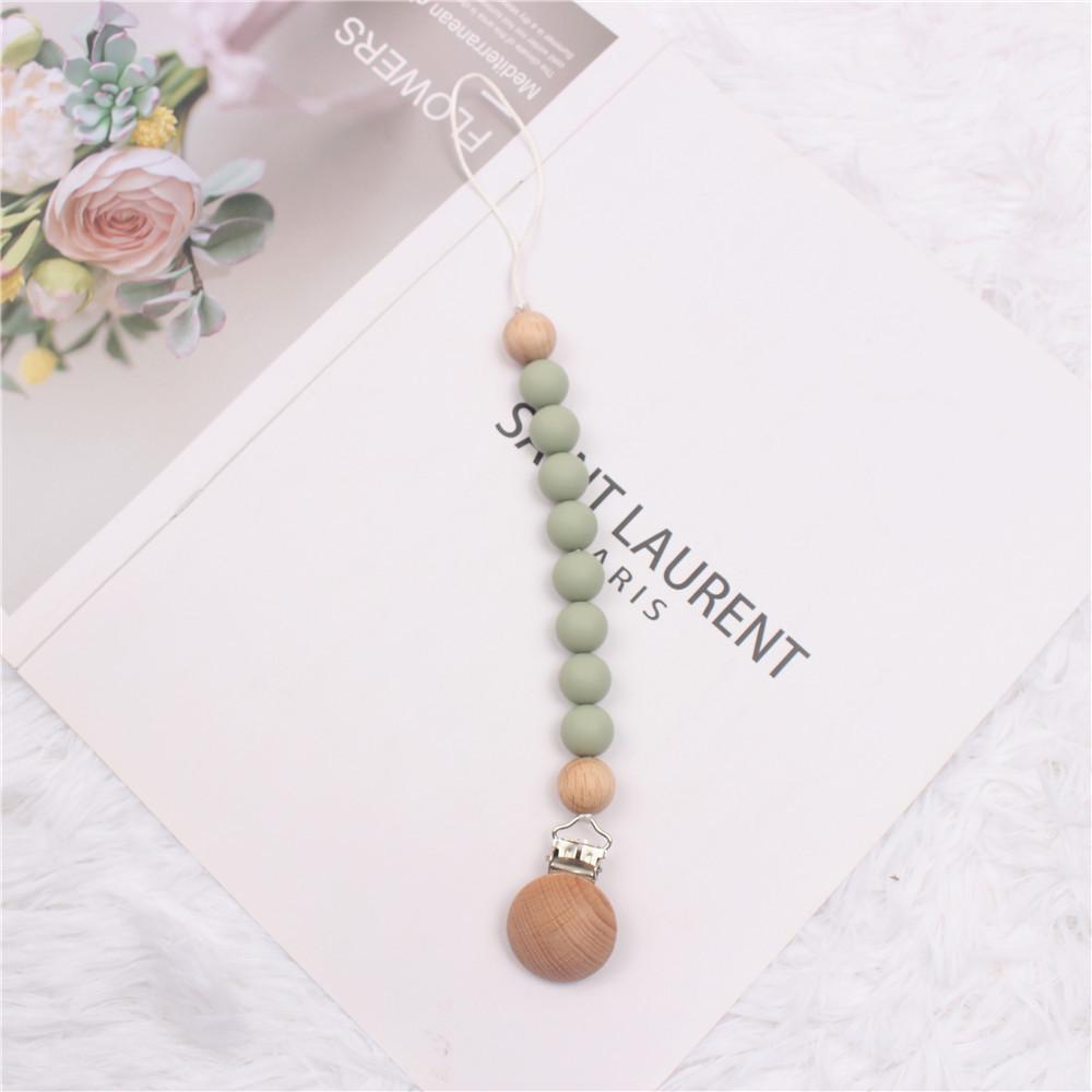 Soothing Nipple Chain Silicone Nipple Pendant Anti-falling Chain